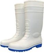 White PVC Safety Gumboots