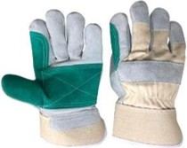 Reinforced-Palm Leather Gloves