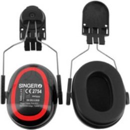 Helmet-Mounted Earmuffs